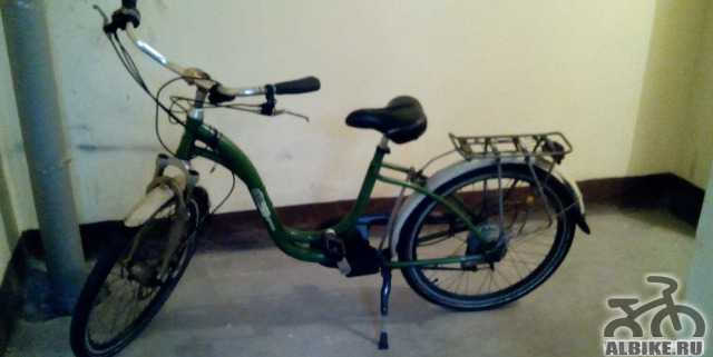 Велосипед electro green