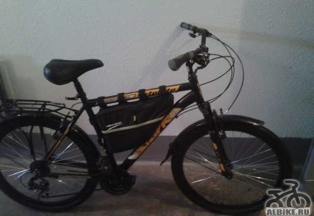 Велосипед Stark Satellite черный 2014