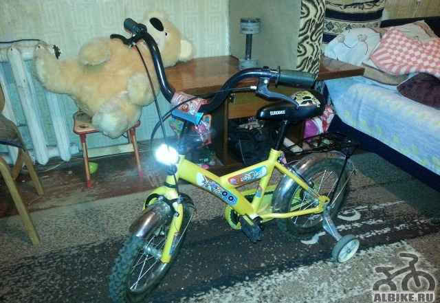 Велосипед детский для детей возраста 4-5 лет
