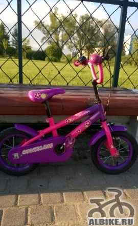 Детский велосипед 12" для девочки