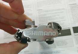 Контакты Shimano M540 и ботинки Shimano MT34