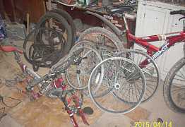 Продам велосипед, и много запасных частей к нему.)