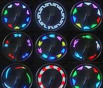 Уникальная Светодиодная подсветка колеса
