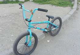 BMX-велосипед code meatgrinder tiffany blue