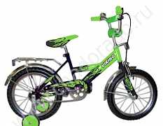Детский велосипед "14. Зеленый. б/у 2700 торг