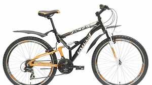 Велосипед Stark Инди FS HD Блэк-Orange (Новый)
