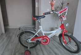 Велосипед детский на 4-7лет