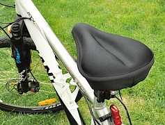 Силиконовый чехол накладка на седло велосипеда