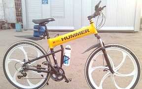 Велосипед Хаммер на литых дисках