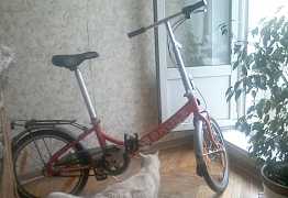 Новый складной велосипед Shulz goa 3