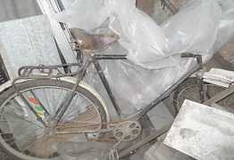 Велосипед СССР с высокой рамой, новая резина