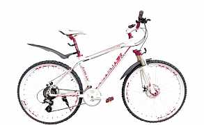 Велосипед lorak 3.0 белый/красный