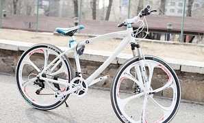 Велосипед на литье для Сочи