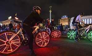 Неоновая подсветка колеса велосипеда за 1 минуту