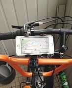 Крепление для смартфона на велосипед
