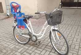 Городской удобный стильный велосипед