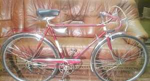 Коллекционный велосипед 1973-го года выпуска