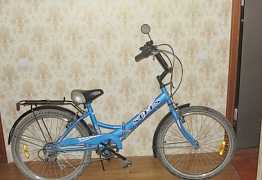 Велосипед дорожный Стелс Пилот 755 (2008) синий