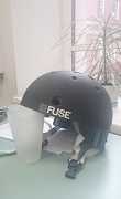 Черный BMX Шлем Fuse Protection (XS)