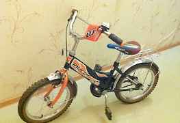Велосипед детский со съемными опорными колесами