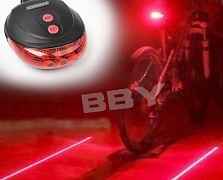LED Лазерный задний фонарь на велосипед