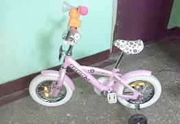 Велосипед детский Трек Mystic12 от2-6лет Как новый