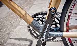 Шоссейный бамбуковый велосипед